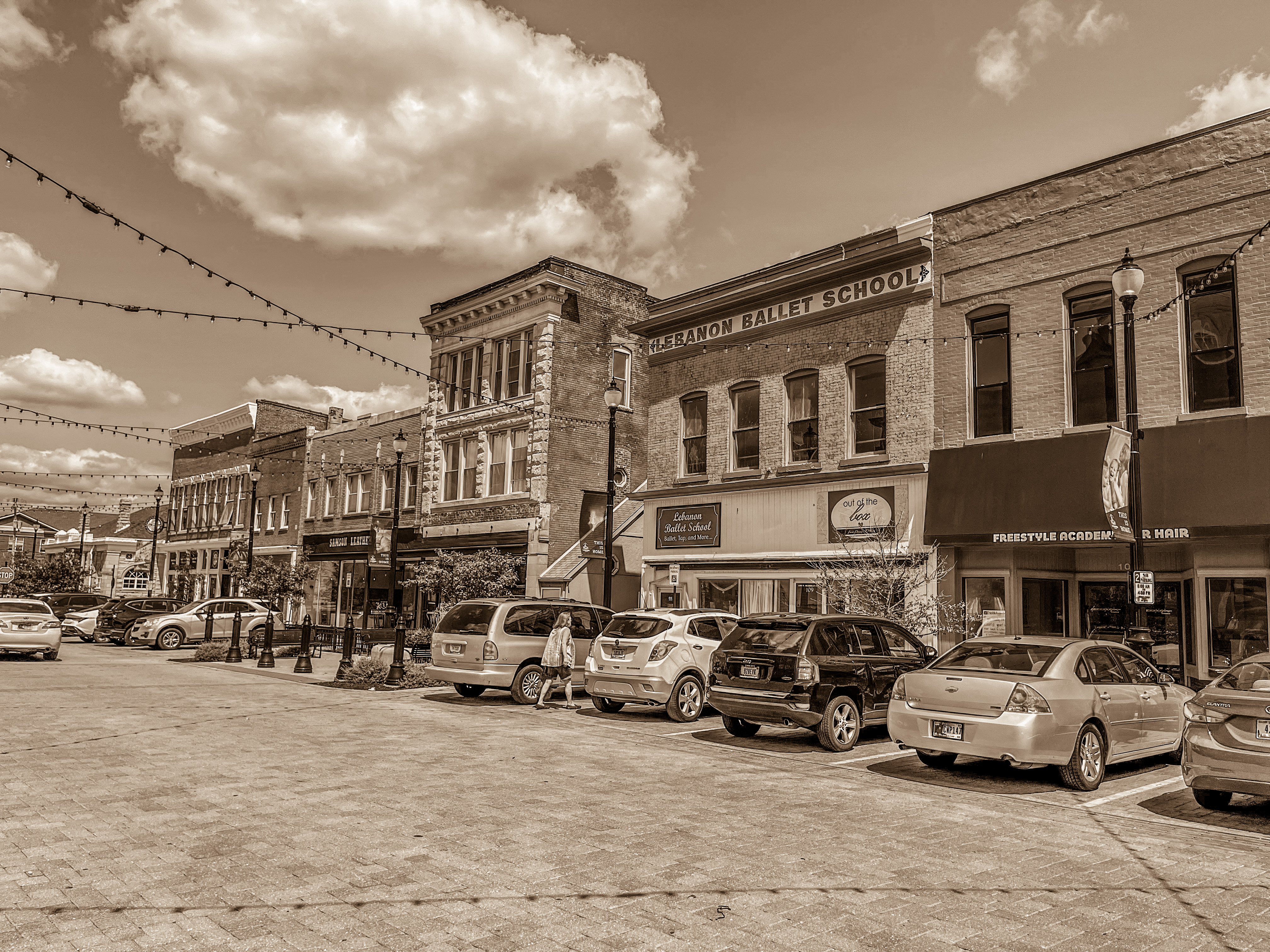 Flaneuring – Main Street and Basketball Memories in Lebanon, Indiana